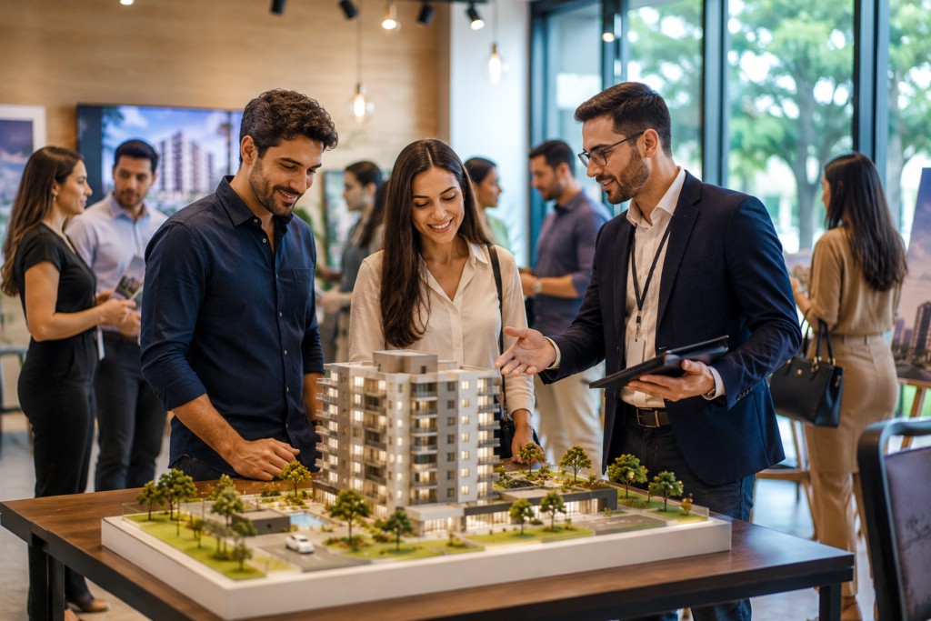 Produção de eventos para construtoras em Maceió: como vender mais com estratégia e execução completa ChatGPT Image 6 De Mai. De 2026 14 26 22 1024x683